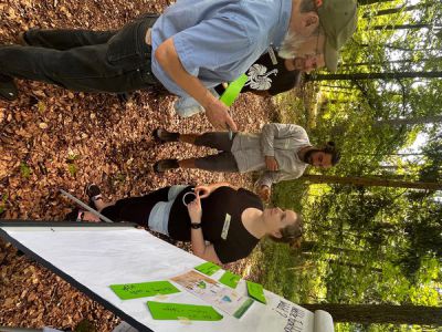 Foto: WALDPÄDAGOGIK auf der Burg Feuerstein / Ebermannstadt