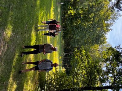 Foto: WALDPÄDAGOGIK auf der Burg Feuerstein / Ebermannstadt