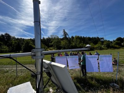 Foto: WALDPÄDAGOGIK auf der Burg Feuerstein / Ebermannstadt