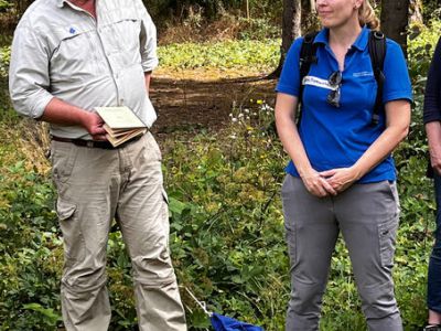 Foto: WALDPÄDAGOGIK auf der Burg Feuerstein / Ebermannstadt
