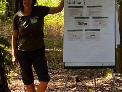 Foto: WALDPÄDAGOGIK auf der Burg Feuerstein / Ebermannstadt