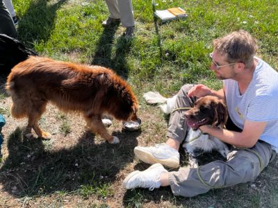 Foto: WALDPÄDAGOGIK auf der Burg Feuerstein / Ebermannstadt